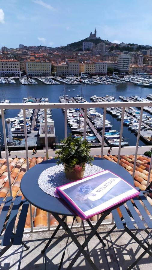 Beau Duplex Sur Le Vieux Port Apartment Marseille Luaran gambar